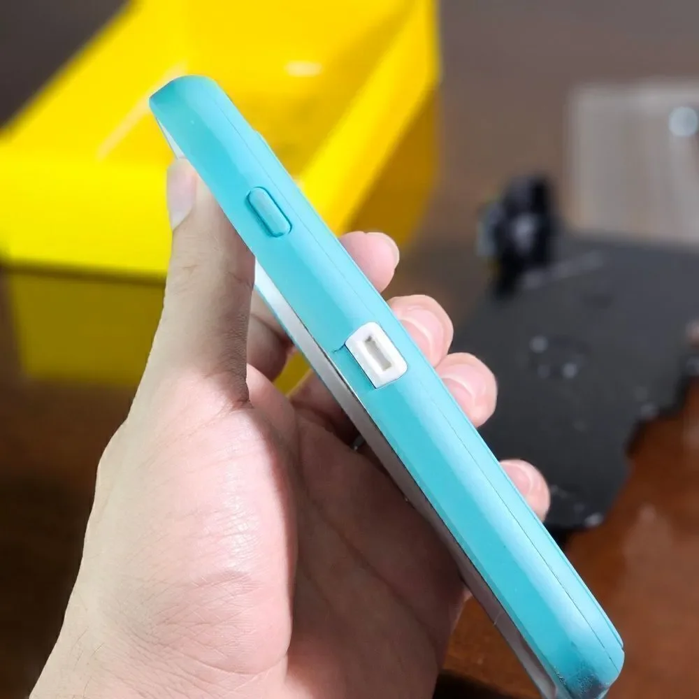 Otterbox iPhone 6 6S Phone Protective Case Light Blue Brand White Clip Holster